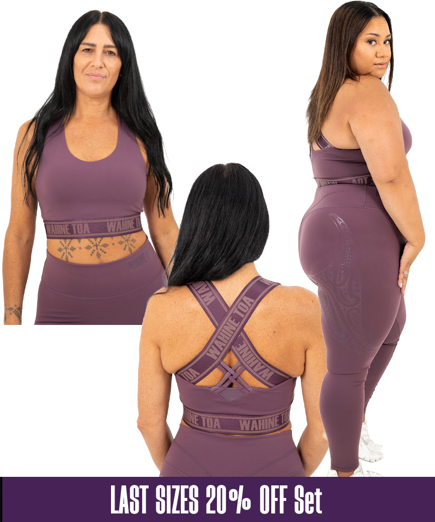 20% OFF COMBO DEAL: Purple Puhoro + Purple Infusion Bra