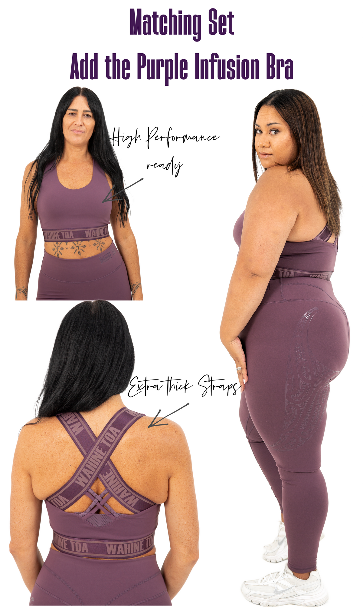 Purple Puhoro Leggings JUST LANDED!!!