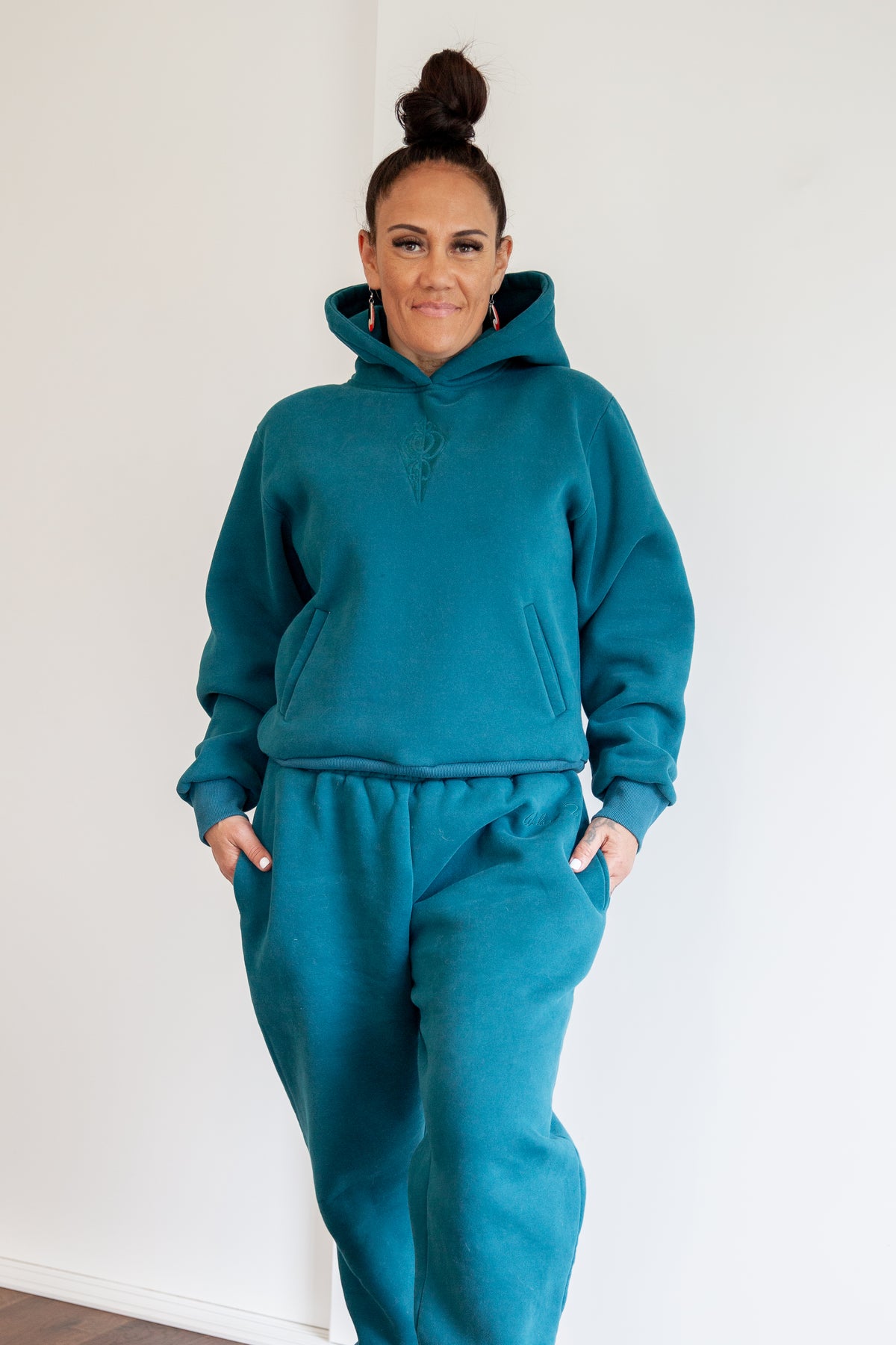 Aroha Teal Hoodie PRE-SALE ARRIVES 6-9th JUNE