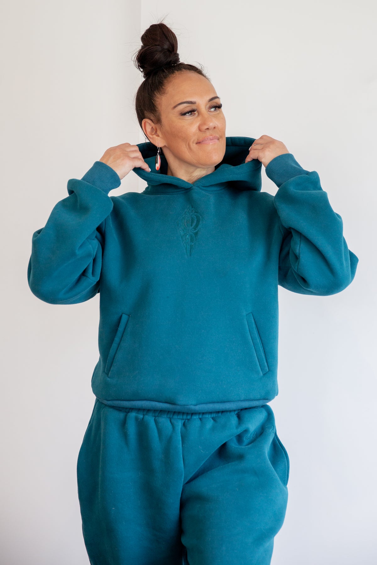 Aroha Teal Hoodie PRE-SALE ARRIVES 6-9th JUNE