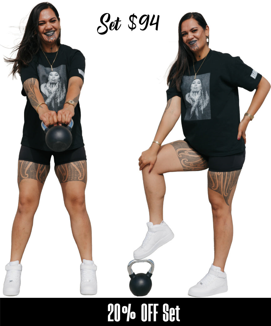 20% COMBO Luxe Shorts & Wairua Tshirt